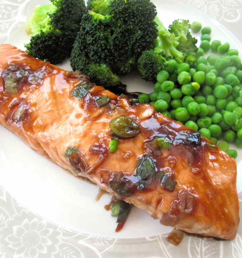 Salmon In Oyster Sauce Recipe Cuisine Fiend